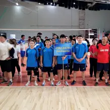 «QazMed» салалақ кәсіподағы Жамбыл облысының медицина қызметкерлерін спорттық сайыста біріктірді